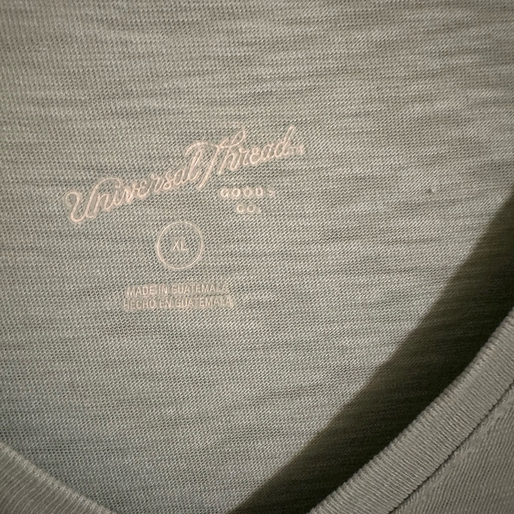 Universal Thread Gray V-Neck Top - image 2